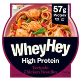 M&S Wheyhey Teriyaki Chicken Noodles Frozen High-Protein Meal 450g- Buy online at McGrocer