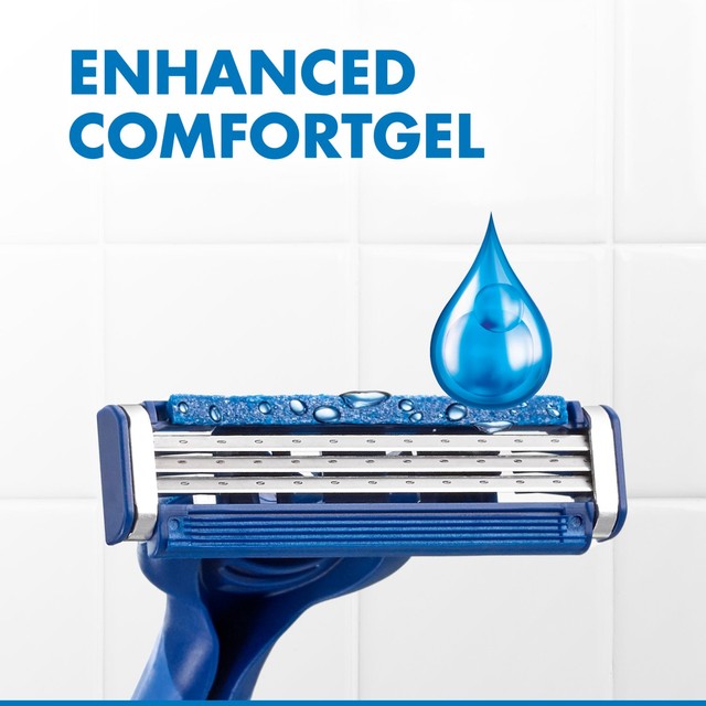 Gillette Sensor 3 Comfort disposable razors 8 pack, UK version