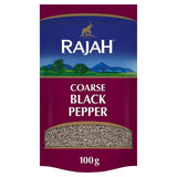 Rajah coarse black pepper powder 100g, imported from the UK