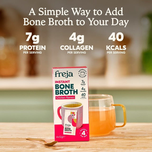 Freja instant chicken ramen bone broth - British product