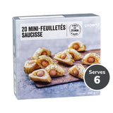 Picard 20 mini sausage rolls, imported from the UK