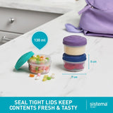 Sistema Mini Bites snack containers, imported from the UK