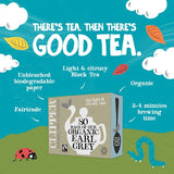 Clipper Earl Grey tea bags 80 bags - British product