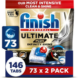 M&S Finish Ultimate Plus Infinity Shine Fresh Dishwasher Tablets 146 Tablets- Buy online at McGrocer
