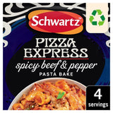 M&S Schwartz x Pizza Express Spicy Beef & Pepper Pasta Bake Recipe Mix 30g- Buy online at McGrocer