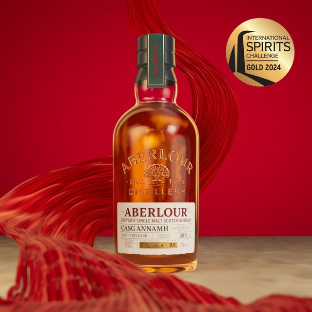Aberlour Casg Annamh Speyside single malt Scotch whisky 70cl - British product