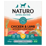 Naturo chicken lamb dog food 400g, imported from the UK