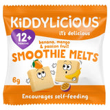 M&S Kiddylicious Banana Mango & Passionfruit Smoothie Melts Freeze-Dried Baby Snacks 6g- Buy online at McGrocer