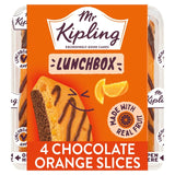 M&S Mr Kipling Choc Orange Lunchbox Cake Slices 4 Pack- Buy online at McGrocer