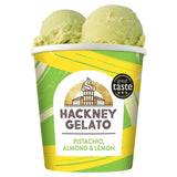Hackney Gelato Pistasj-, mandel- og sitrongelato 460 ml