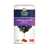 Manuka Health MGO 400+ Manuka Honey Lozenge Drops Blackcurrant 65g, imported from the UK