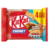 M&S Kit Kat Chunky Peanut Butter Chocolate Bar Multipack 4 x 34g- Buy online at McGrocer