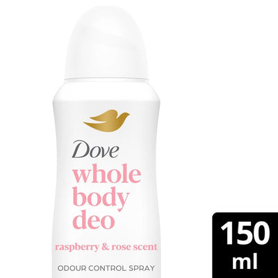 M&S Dove Women 48h Whole Body Deodorant Raspberry & Rose- Buy online at McGrocer