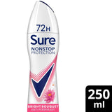 Sure Women 72hr Nonstop Protection Bright Bouquet Anti-Perspirant Aerosol Deodorant 250ml