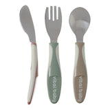 M&S Vital Baby Nourish Big Kid Cutlery Natural Toddler Feeding Set 3pk- Buy online at McGrocer