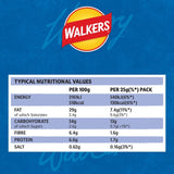 Walkers Cheese & Onion crisps 6-pack multipack (British brand)