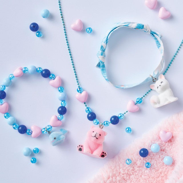 Janod small animal jewellery craft kit (British brand)