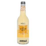M&S light ginger ale 500ml, imported from the UK