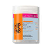 Nip & Fab Glycolic Fix exfoliating pads supersize 100 pads, imported from the UK