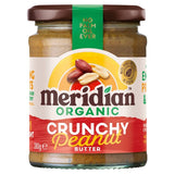 M&S Meridian Organic Crunchy Peanut Butter Spread 280g- Buy online at McGrocer