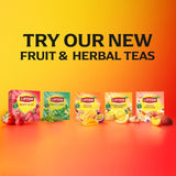 Lipton Peach Paradise fruit tea bags, UK version