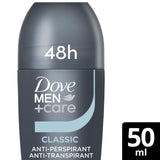 M&S Dove Men Antiperspirant Deodorant Roll on Classic- Buy online at McGrocer