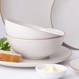 Mason Cash Classic Cream dinner set 12-piece, imported from the UK