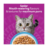 Whiskas senior cat food pouches fish flavours 12x85g (British brand)