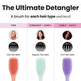 Tangle Teezer detangling brush fine fragile sweet cinnamon (British brand)