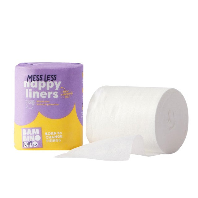 Bambino Mio biodegradable nappy liners 100 pack - British product