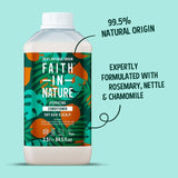 Faith In Nature coconut conditioner 2.5L - British product