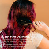 Denman Cushion Brush Bristle & Nylon Medium hairbrush - British product