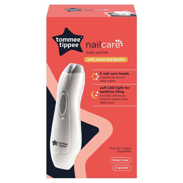 Tommee Tippee Baby Electric Nail Trimmer File Kit with Storage Case