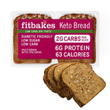Fitbakes Keto Bread Low Carb Bread 190g
