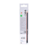 Milan HB triangular graphite pencils with eraser box of 12, imported from the UK