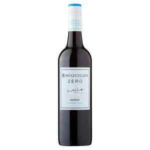 Non-Alcoholic Shiraz Red Wine 75cl Glass Bottle