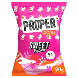Propercorn sweet popcorn 90g, imported from the UK