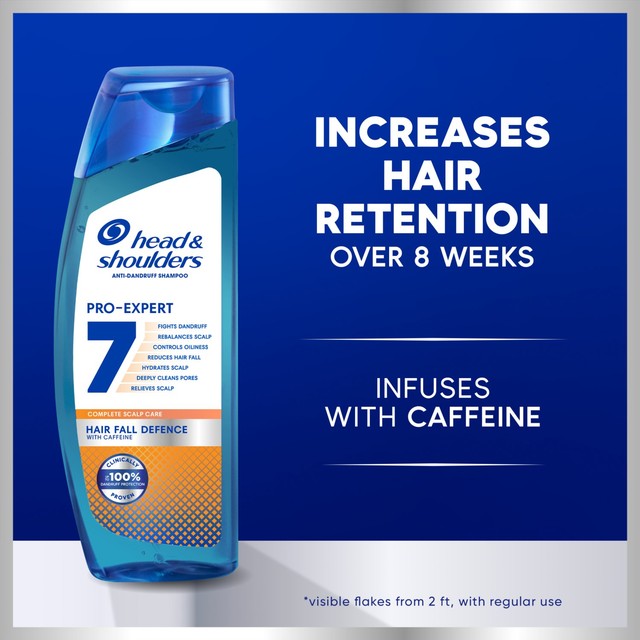 Head & Shoulders Pro-Expert 7 Hair Fall Defense anti-dandruff shampoo 300ml, UK version