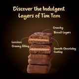 Tim Tam dark chocolate biscuits 163g (British brand)