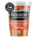 M&S Yorkshire Provender Chicken & Lentil Soup with Butternut Squash Pot Soup 560g- Buy online at McGrocer