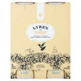 Bebida espumosa sin alcohol Lyre's Classico, 4 x 250 ml