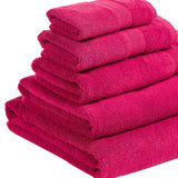 M&S Super Soft Antibacterial Cotton Bath Sheet Raspberry, imported from the UK