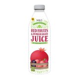 M&S M&S Red Fruits & Pomegranate Juice 1L- Buy online at McGrocer