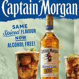 Captain Morgan Spiced Gold 0.0% alcohol-free spirit drink 70cl - British product