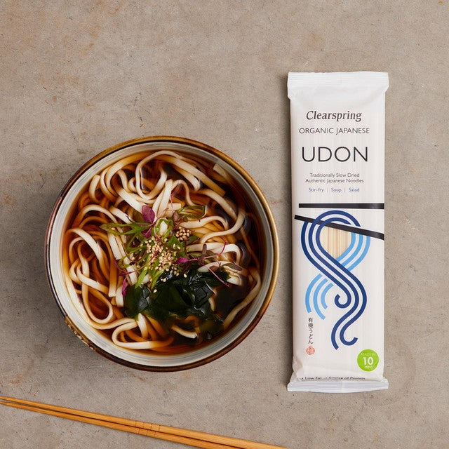 Clearspring Organic Japanese Udon Noodles 200g - British product