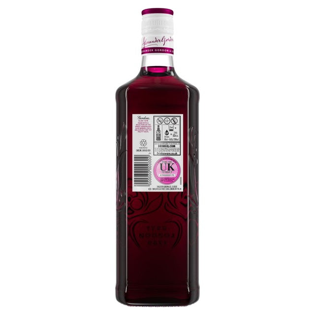 Gordon's Sloe Gin 70cl bottle glass liquid, UK version