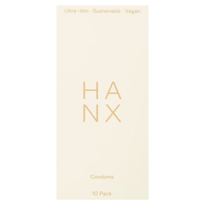 HANX Ultra Dünne Vegane Kondome 10er Pack