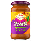 Patak's Mild Curry Spice Paste 283g, imported from the UK