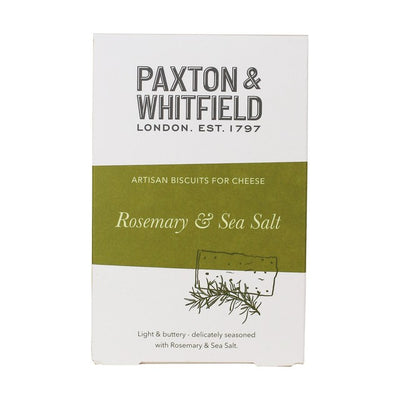 M&S Paxton & Whitfield Rosemary & Seasalt Crackers 150g- Buy online at McGrocer