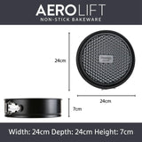 Prestige Aerolift Carbon Steel Springform Cake Tin 22cm, imported from the UK